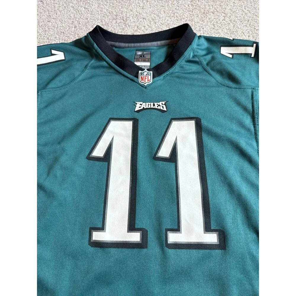 Carson Wentz Philadelphia Eagles Youth Nike NFL Jersey Size XL